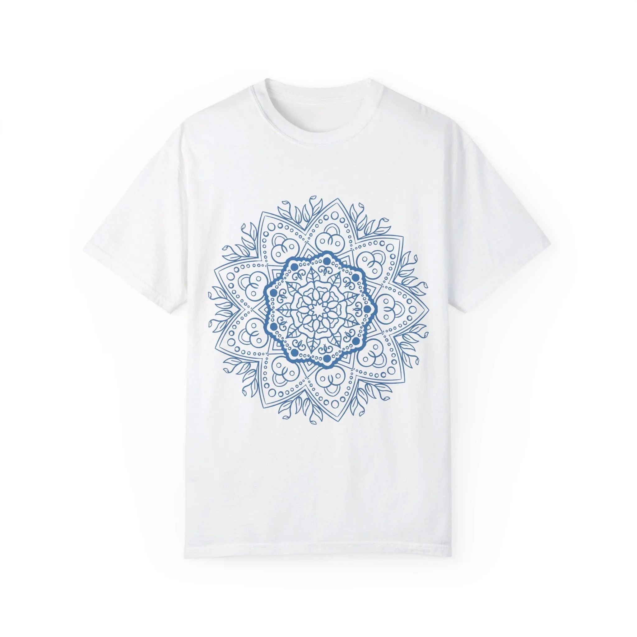 Handmade Mandala Art T-shirt - Unisex Fashion