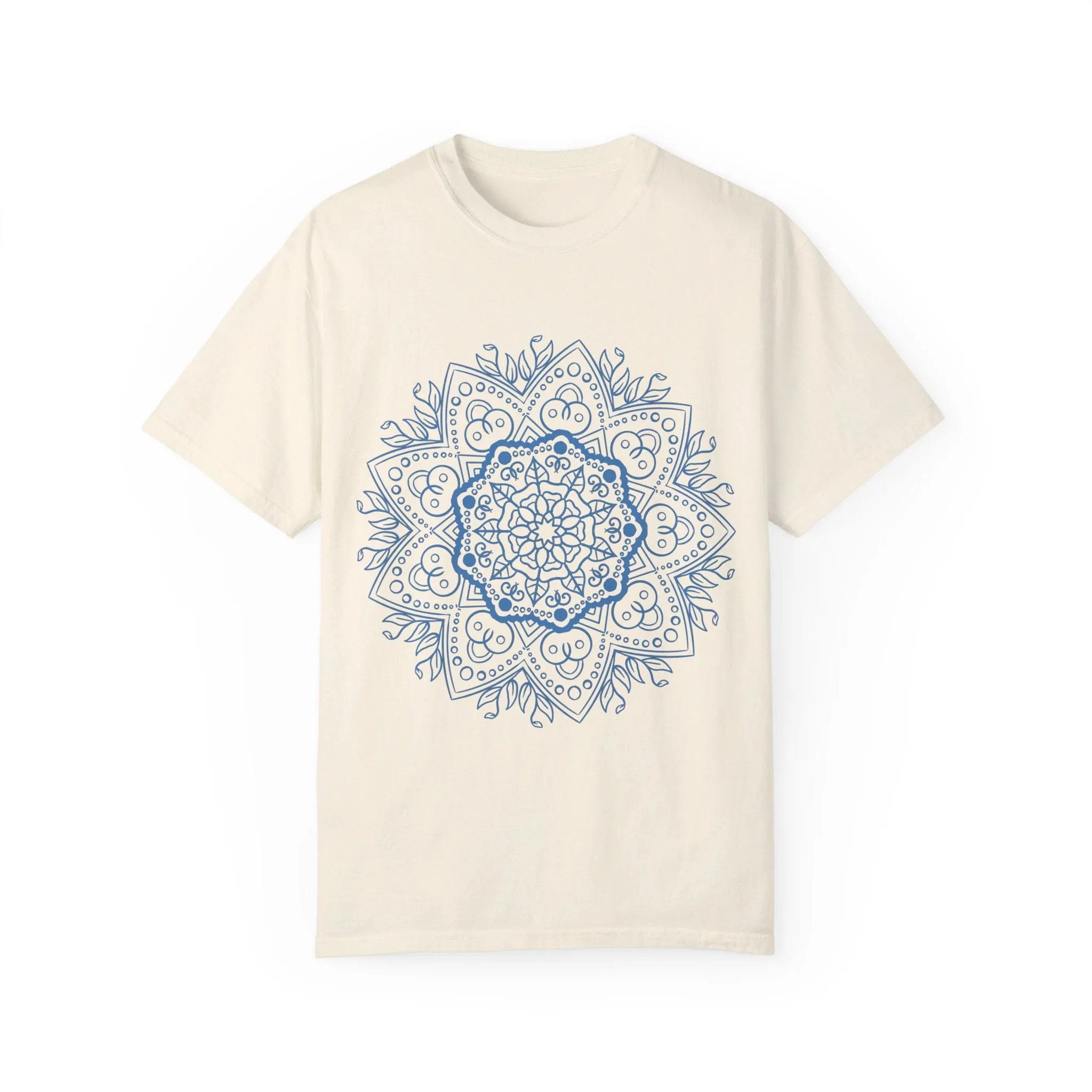 Handmade Mandala Art T-shirt - Unisex Fashion