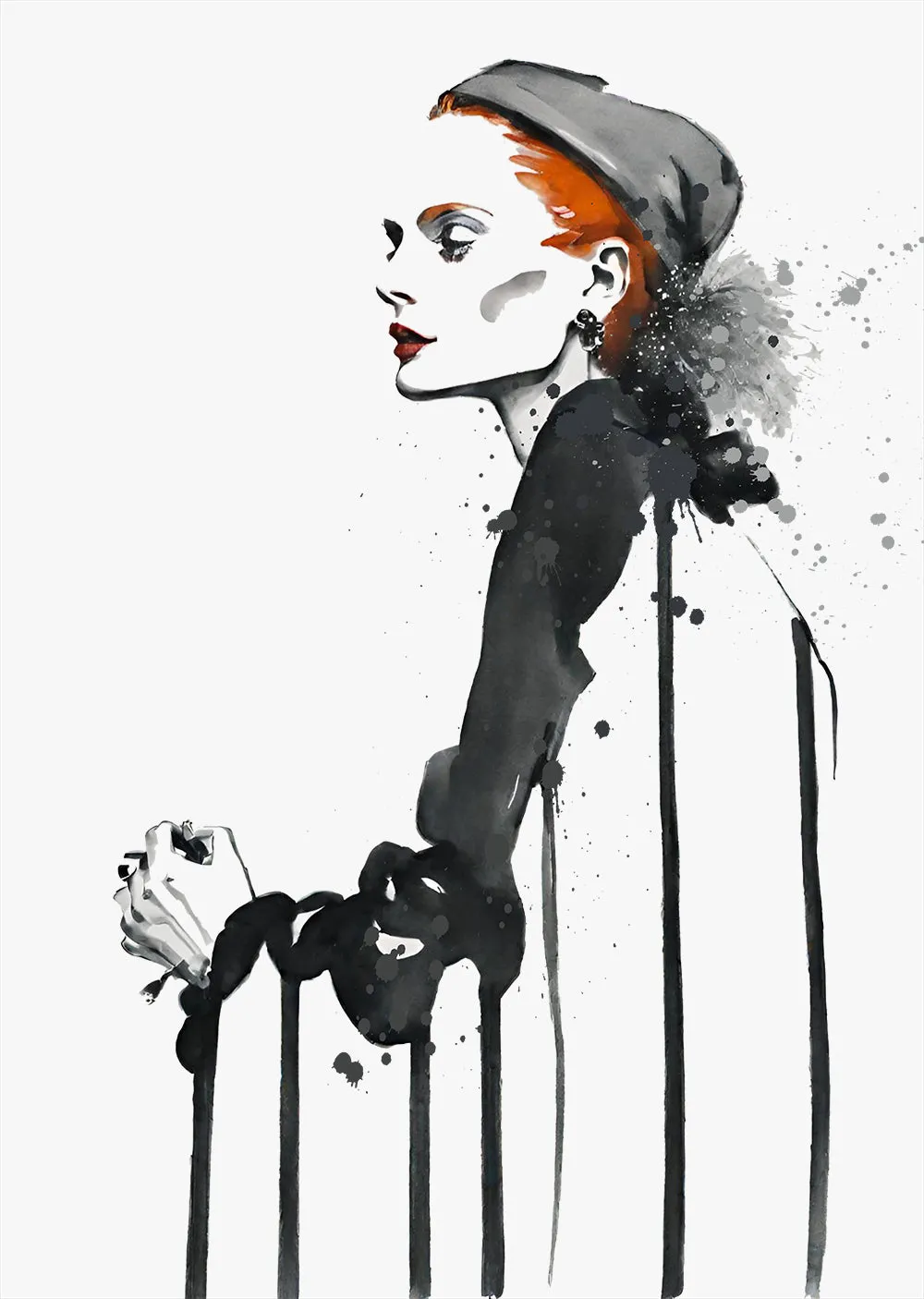 High Fashion Wall Art Print