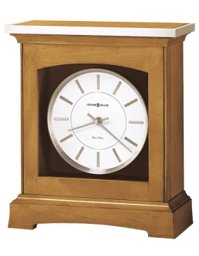 Charming Howard Miller Urban Mantel Clock with Traditional Westminster or Soothing Ave Maria Chimes