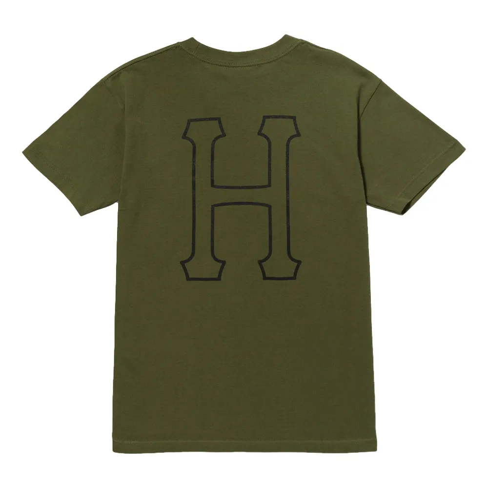 HUF HUF SET H S/S TEE-OLIVE