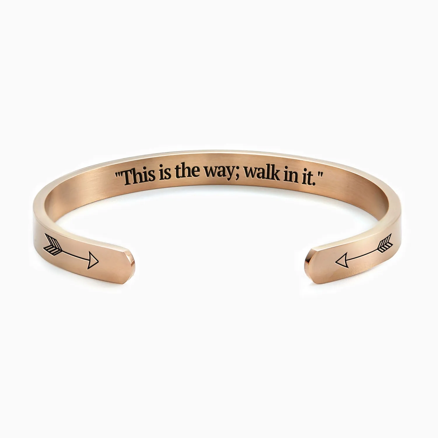 Isaiah 30:21 Cuff Bracelet