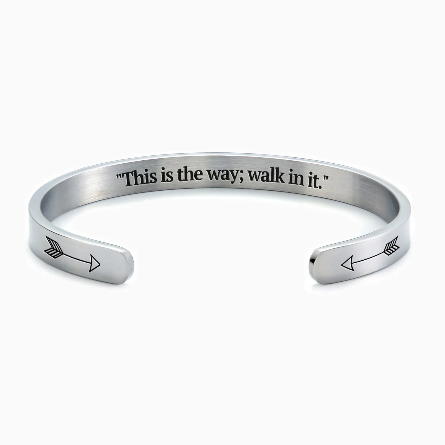 Isaiah 30:21 Cuff Bracelet