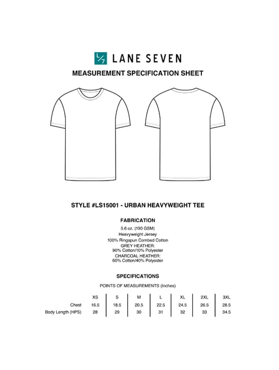 Lane 7 Urban Heavyweight T-Shirt