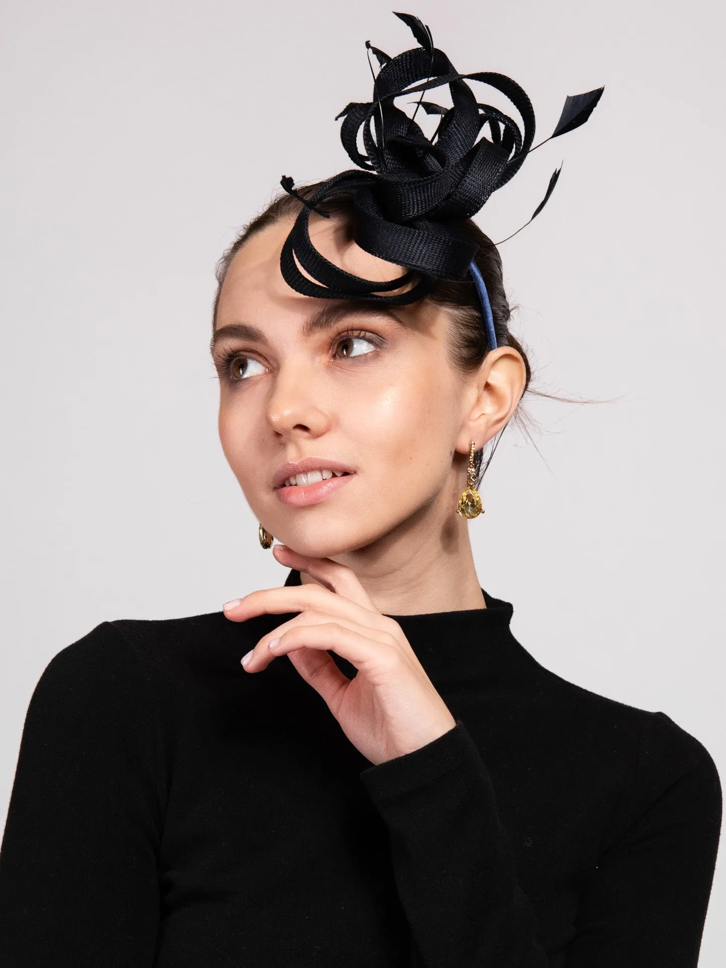 Lucia Fashion Flax Fascinator