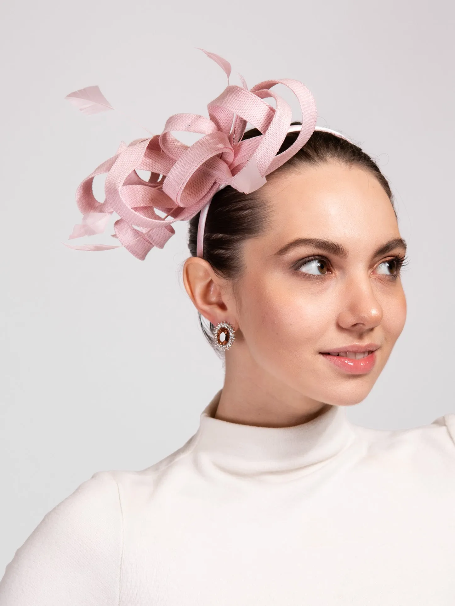 Lucia Fashion Flax Fascinator