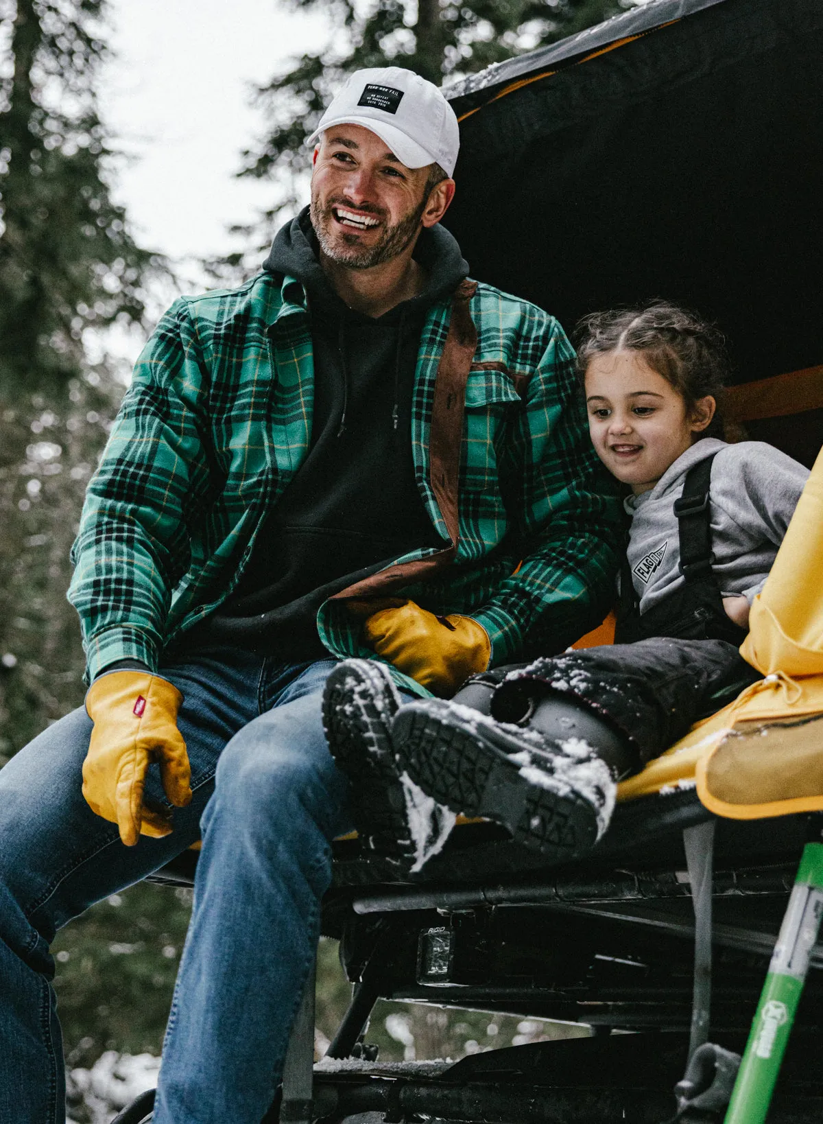 MEN'S FOREVER FLANNEL - GREEN