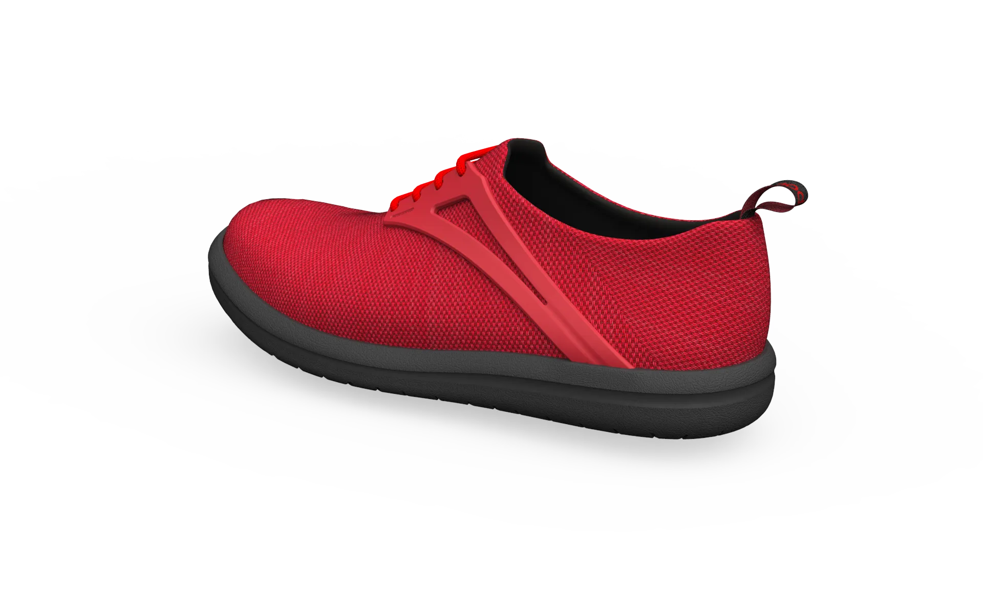 Narrow Urban Flex Sneakers - Red