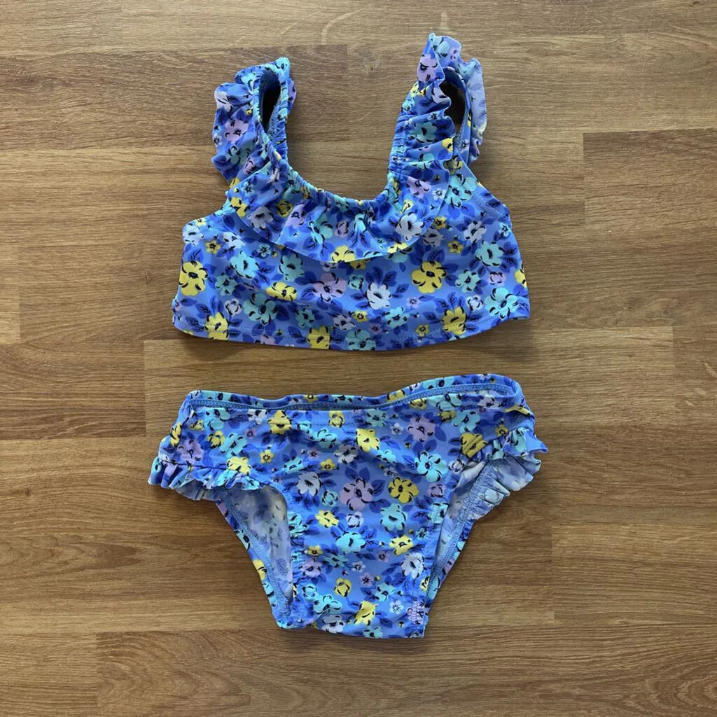 Old Navy Floral Two Pc Swim - 18/24m