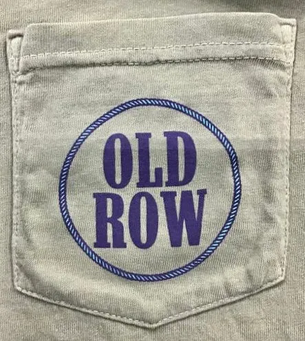 Old Row Outdoors Cow Skull Pocket Tee