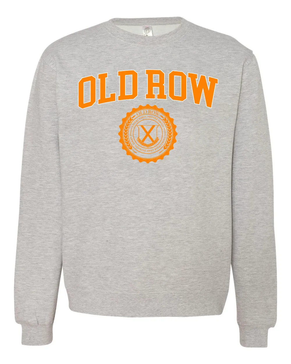 Old Row U Collegiate Crest Crewneck