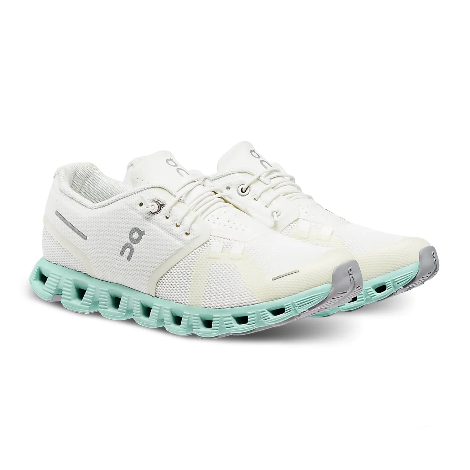 ON - Cloud 5 Undyed Women - White / Creek (ON-59.98368)