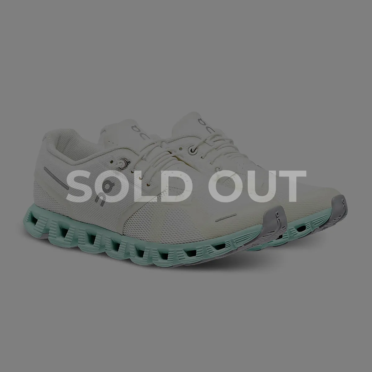 ON - Cloud 5 Undyed Women - White / Creek (ON-59.98368)