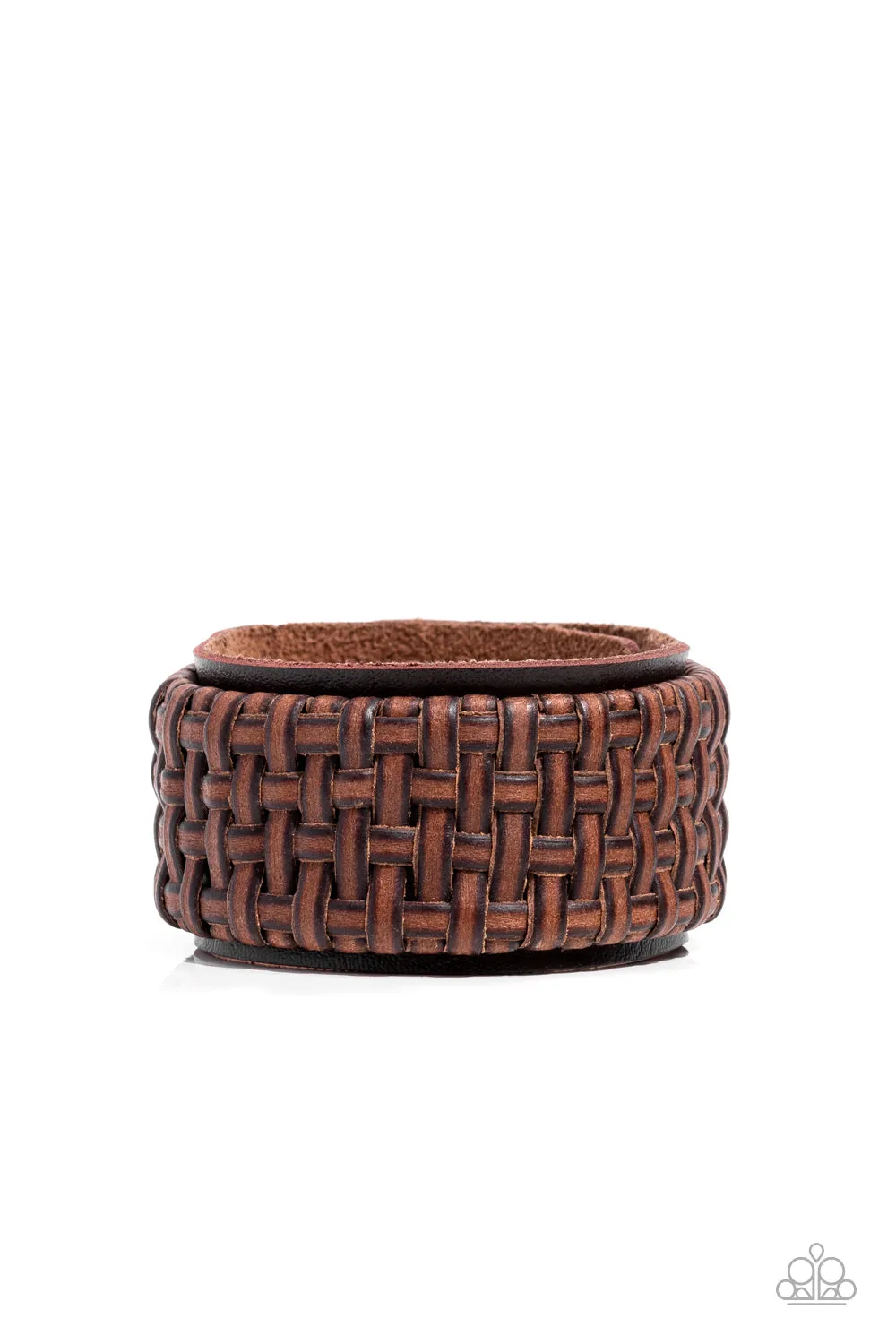 Paparazzi Accessories - Urban Expansion #B701 Case 3 - Brown Bracelet