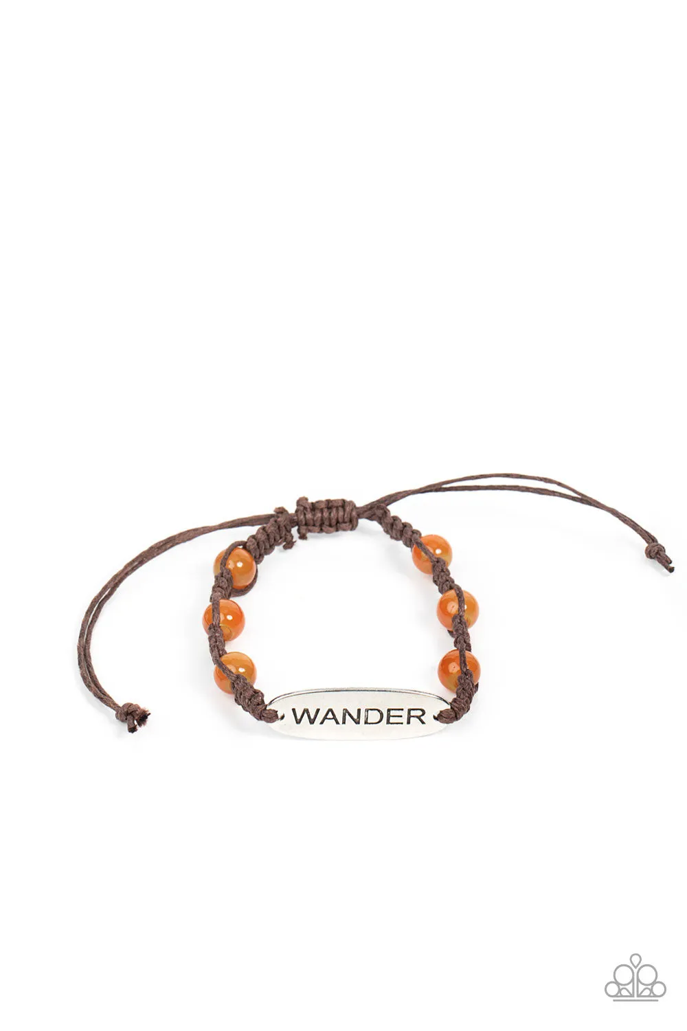 Paparazzi Roaming For Days - Orange Urban Bracelet