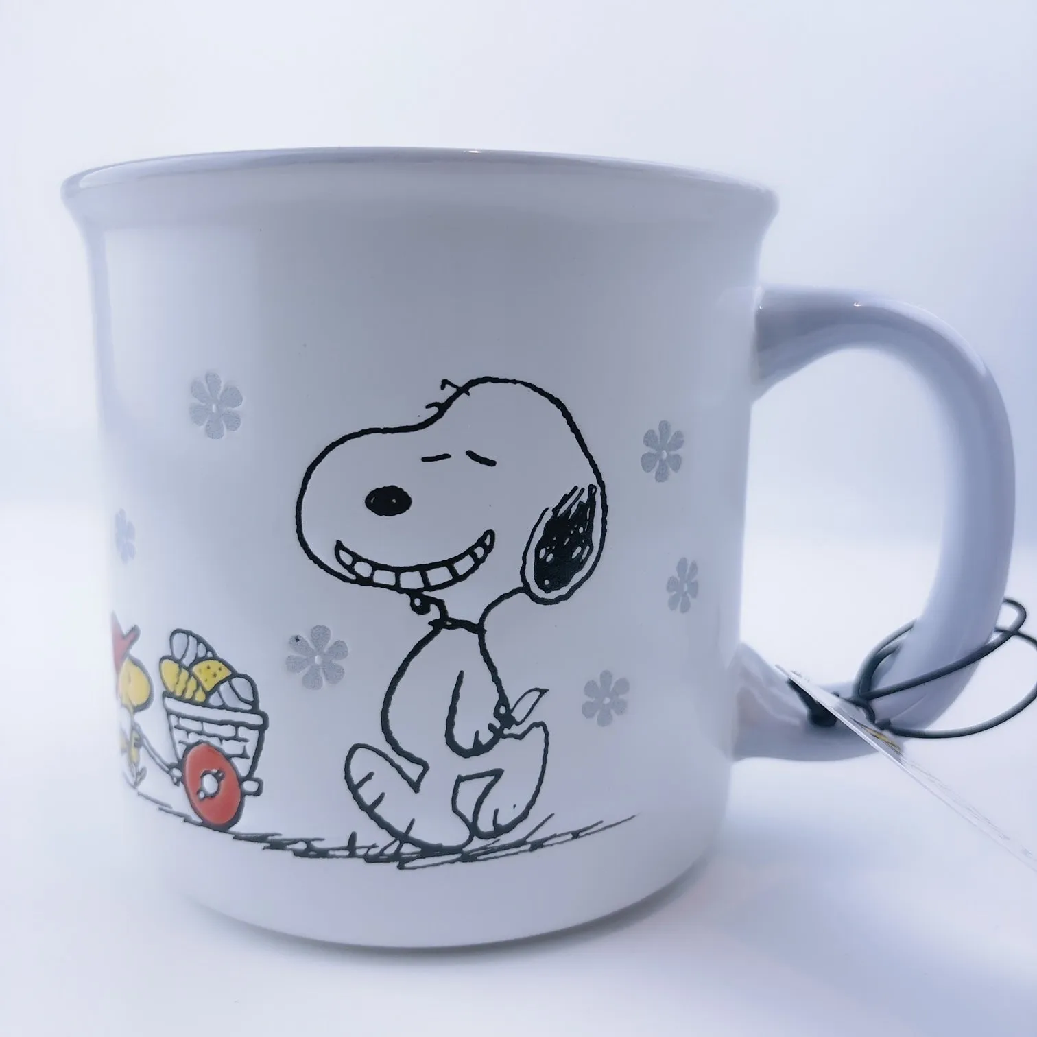 Peanuts Snoopy & Woodstock Happy Easter Together Big Coffee Mug Cup 21 oz