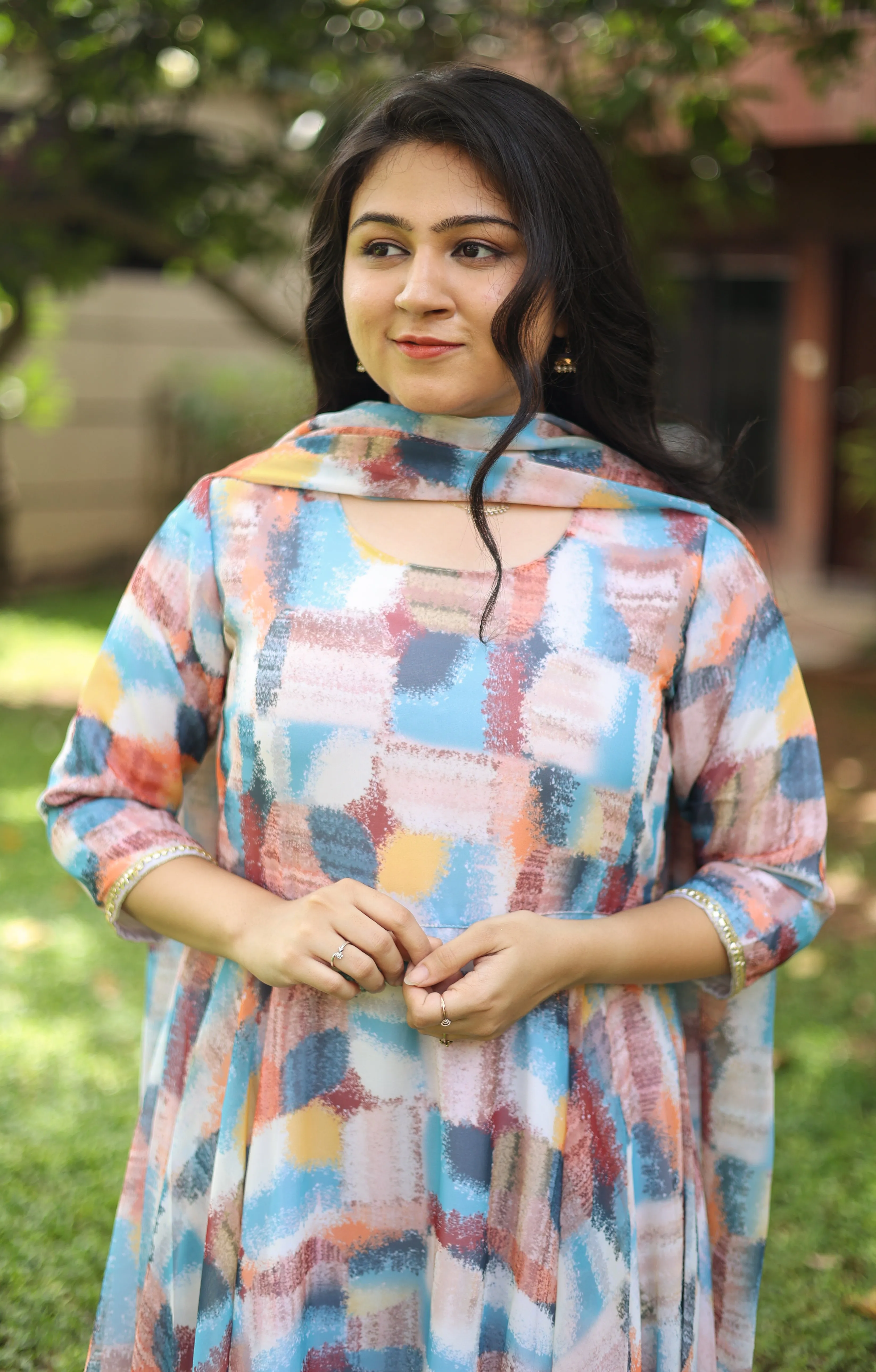 Pon Tharigai Nova(Kurti Dupatta)