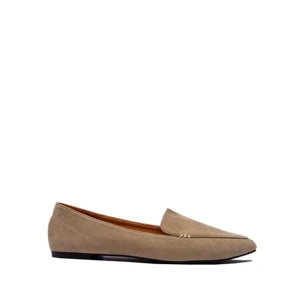 Qupid On Point Slip On Flat Loafers