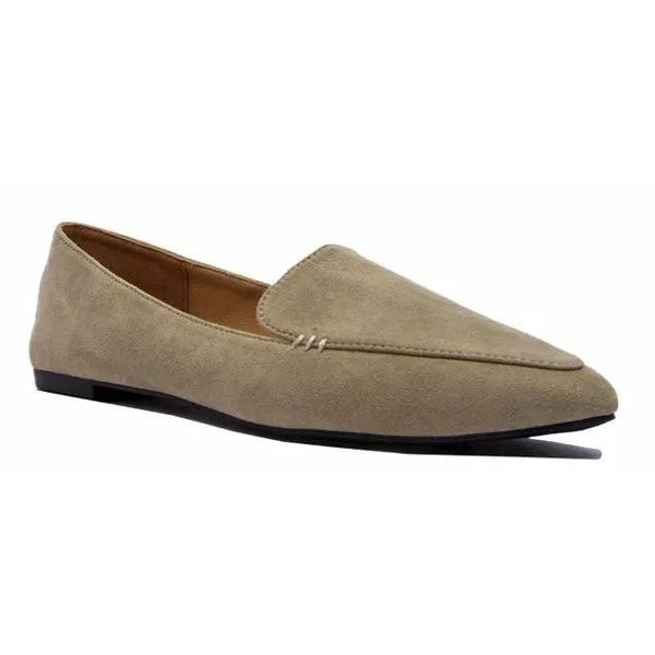 Qupid On Point Slip On Flat Loafers