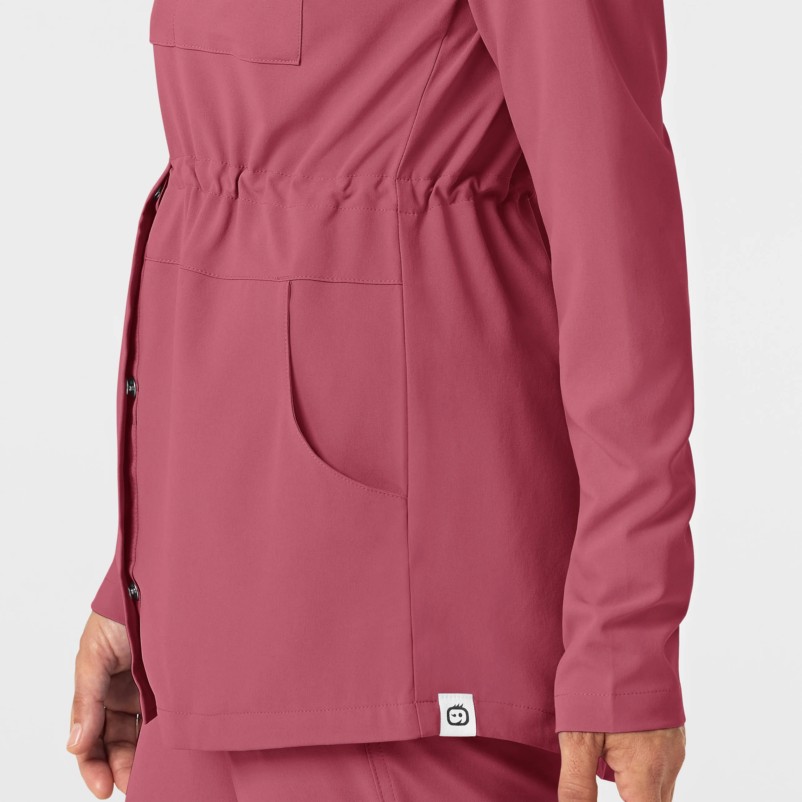 RENEW Women's Convertible Hood Fashion Jacket - Rosebud