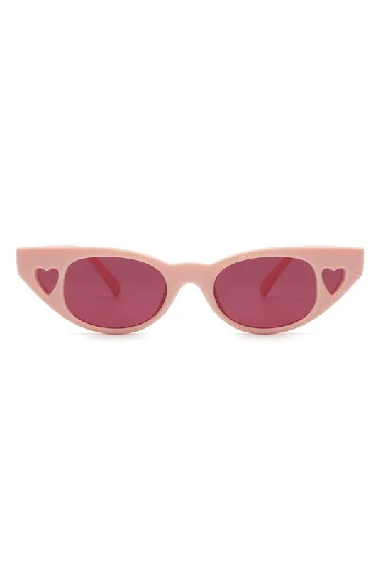 Retro Slim Cat Eye Fashion Sunglasses