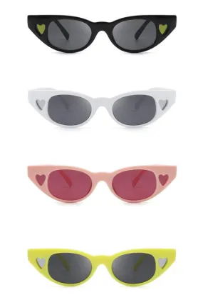 Retro Slim Cat Eye Fashion Sunglasses