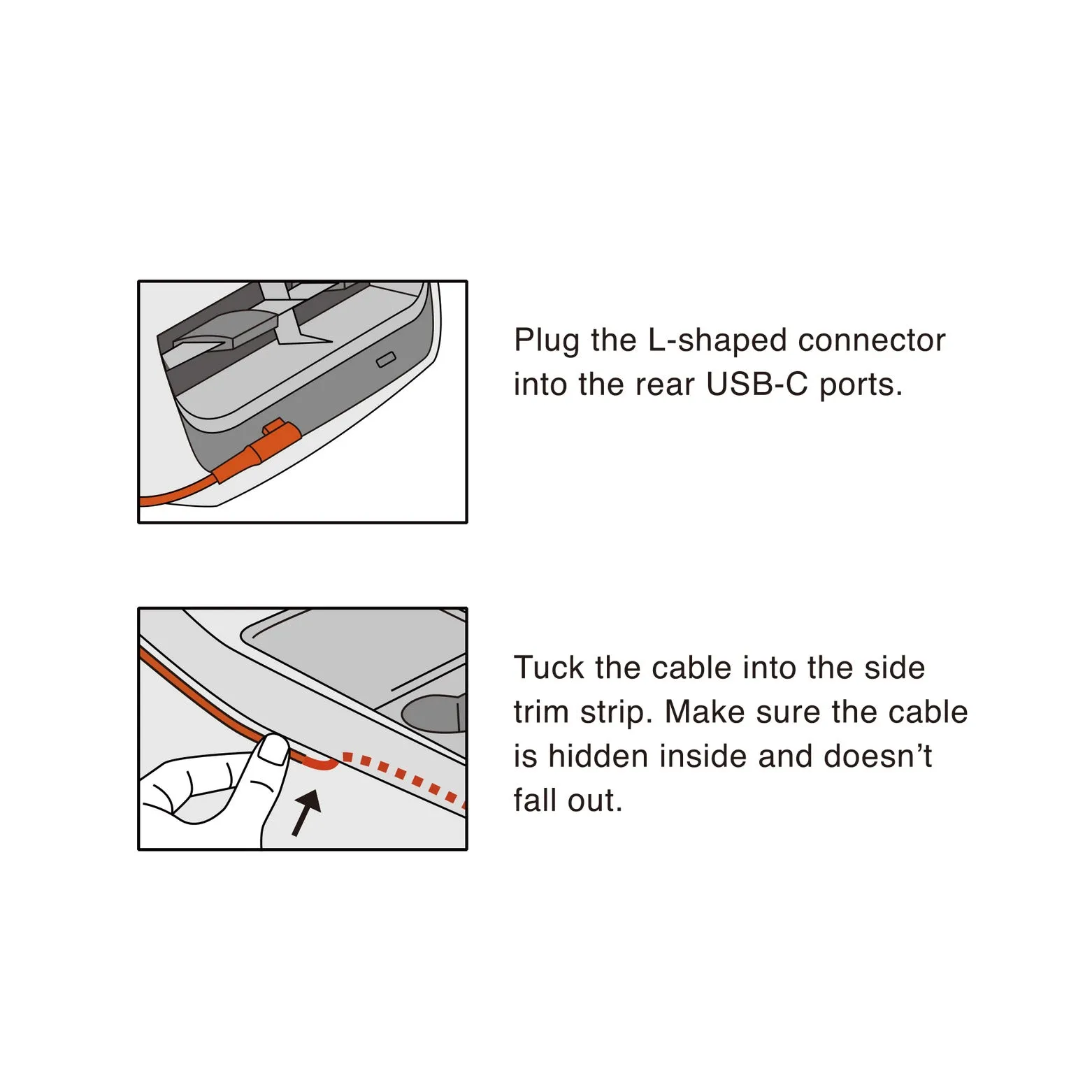 Right Angle USB-C to USB-C Cable 60W