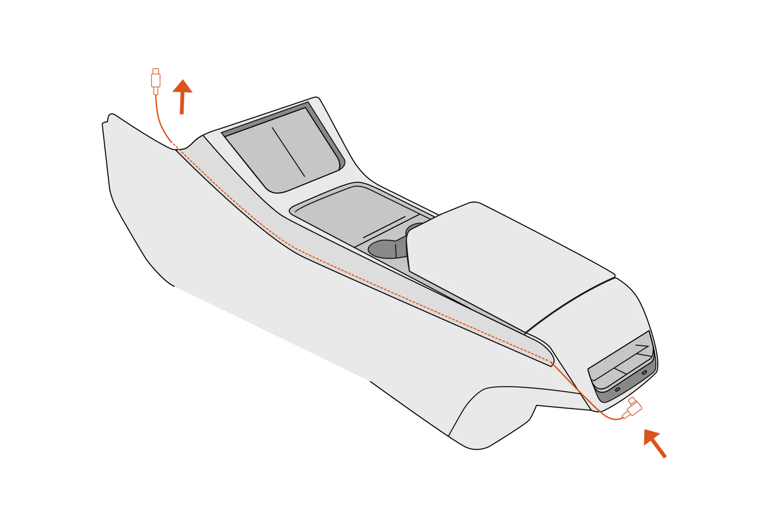 Right Angle USB-C to USB-C Cable 60W