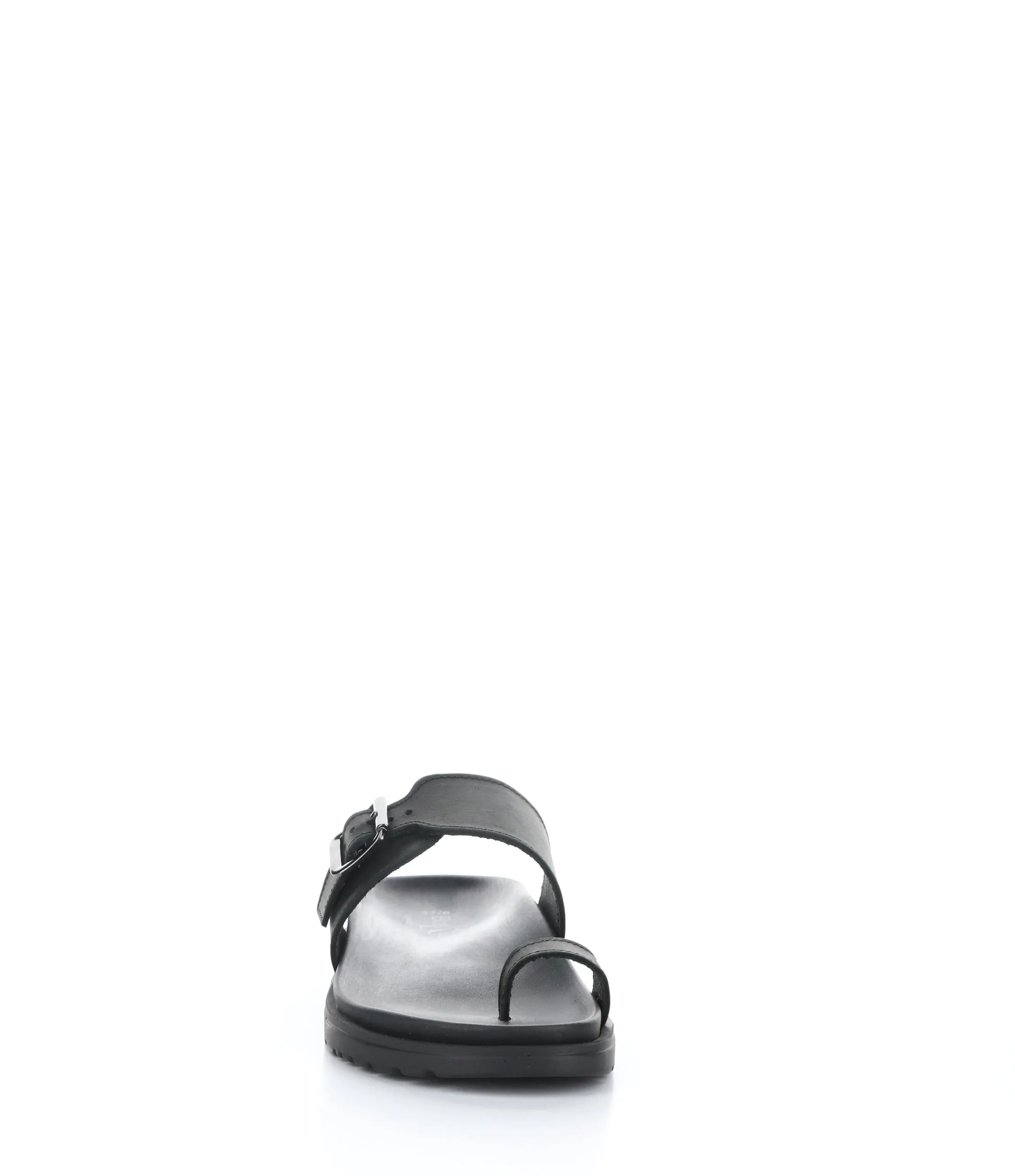 SANTO BLACK Slip-on Mules