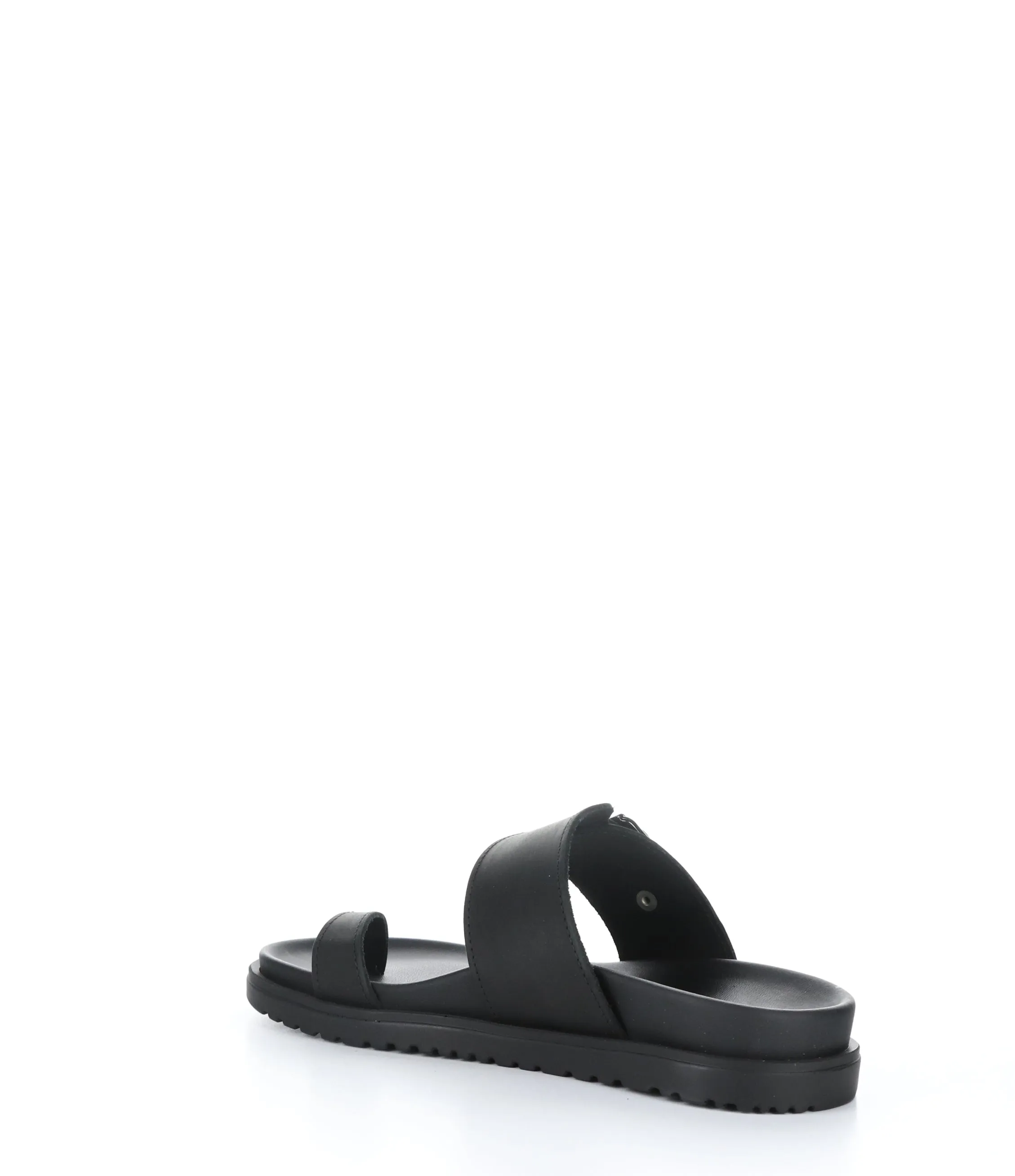 SANTO BLACK Slip-on Mules