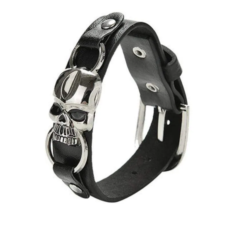 Skull Slayer Black Urban Bracelet