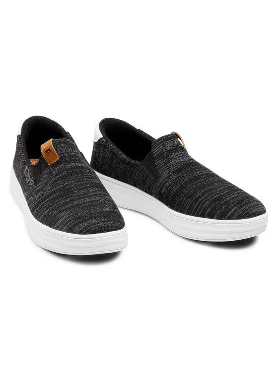 SNEAKERS JELLY SLIP ON NERO