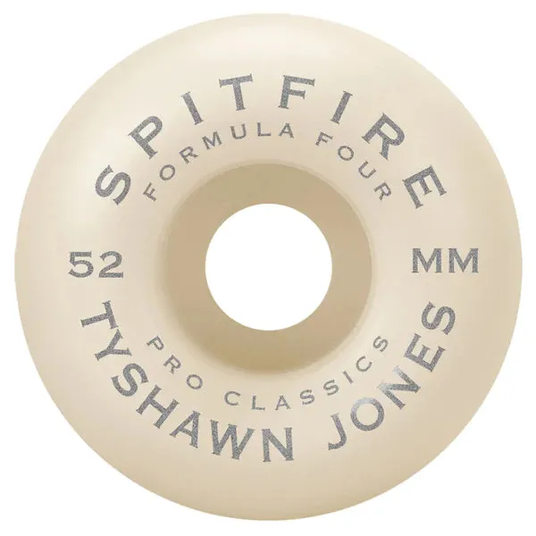 SPITFIRE WHEELS (JEU DE 4) CLASSICS F4 TYSHAWN FOREVER 52MM