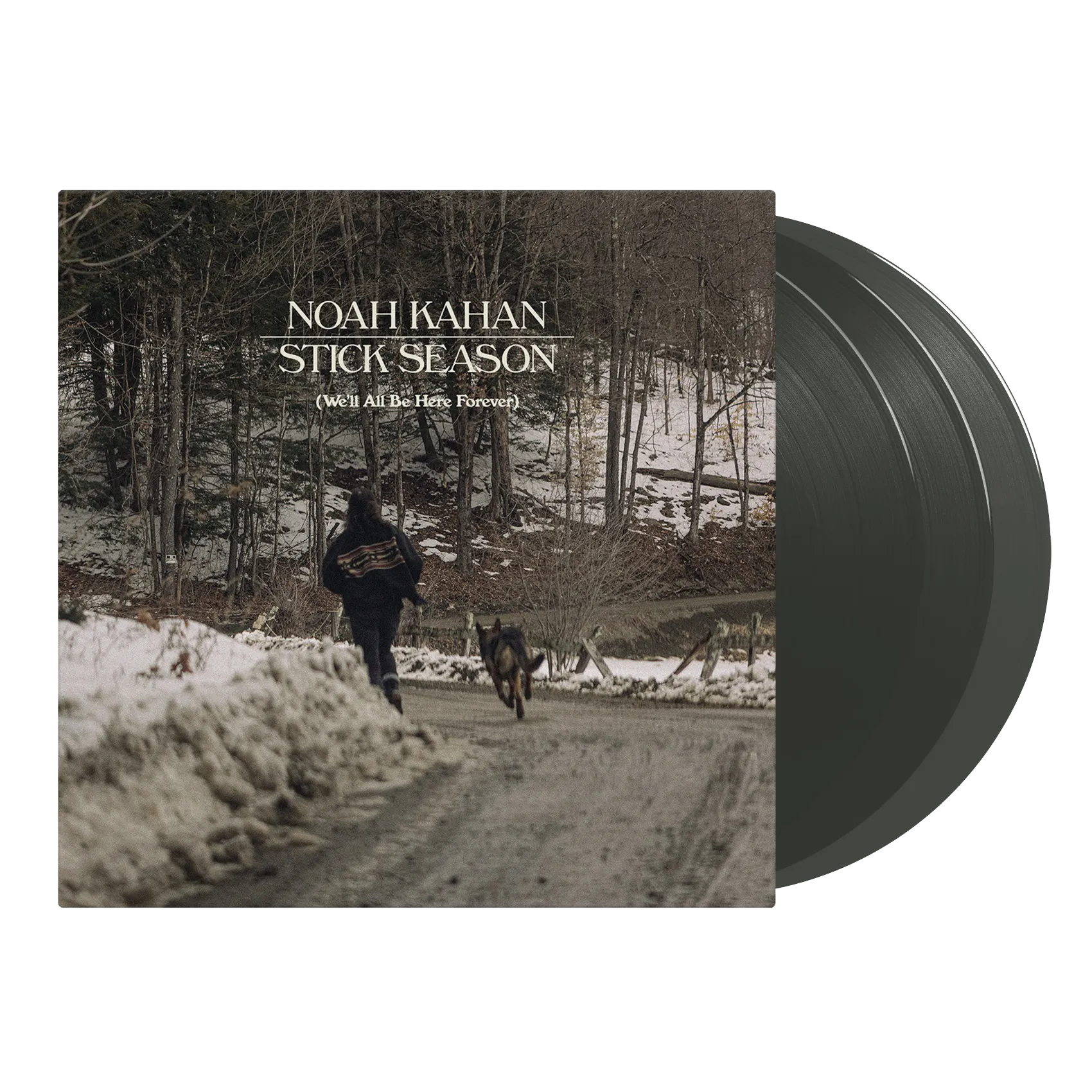 Stick Season (We'll All Be Here Forever) Deluxe Vinyl - Black Ice