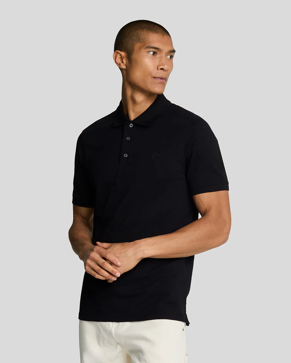 Tonal Eagle Polo Shirt