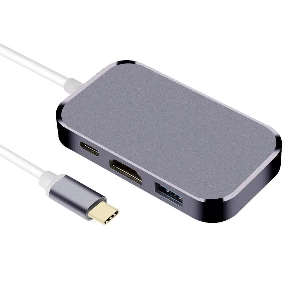 Type C 5 In 1 Hub - USB-C HDMI 3 USB3.0