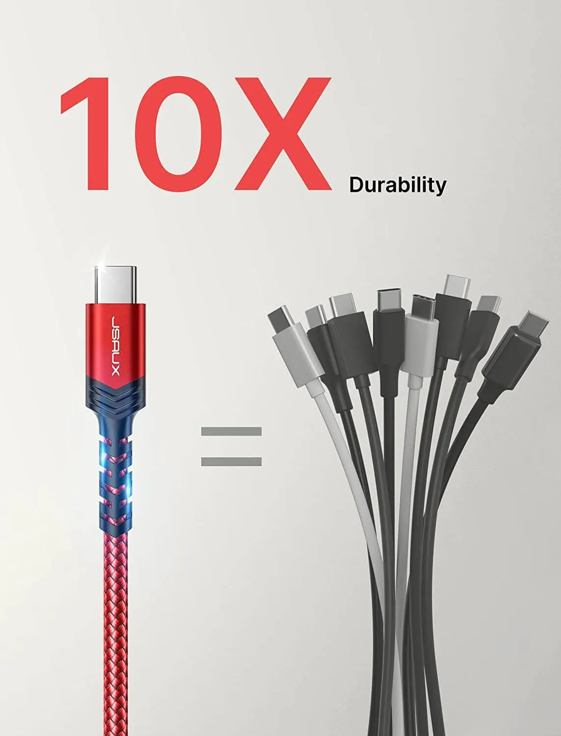 USB-A to C 3A Fast Charging Cable