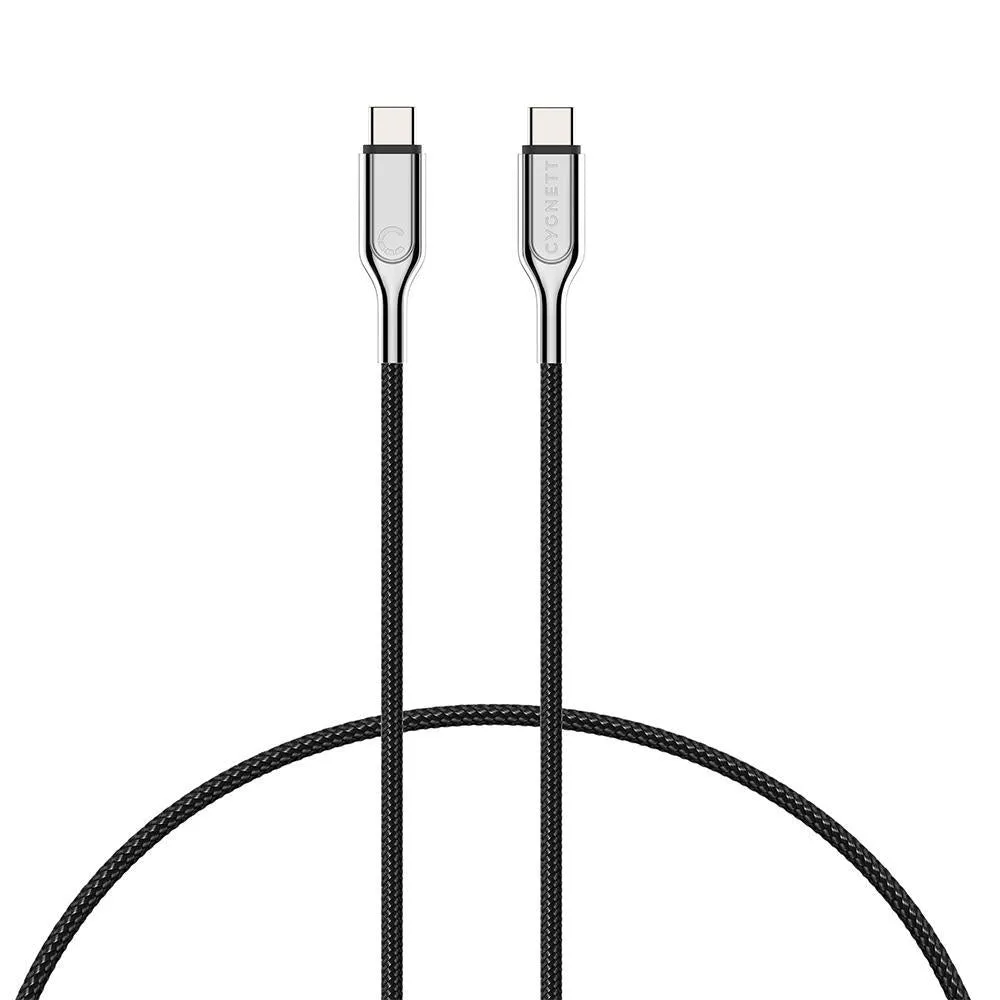 USB-C to USB-C (USB 2.0) Cable - Black 1m