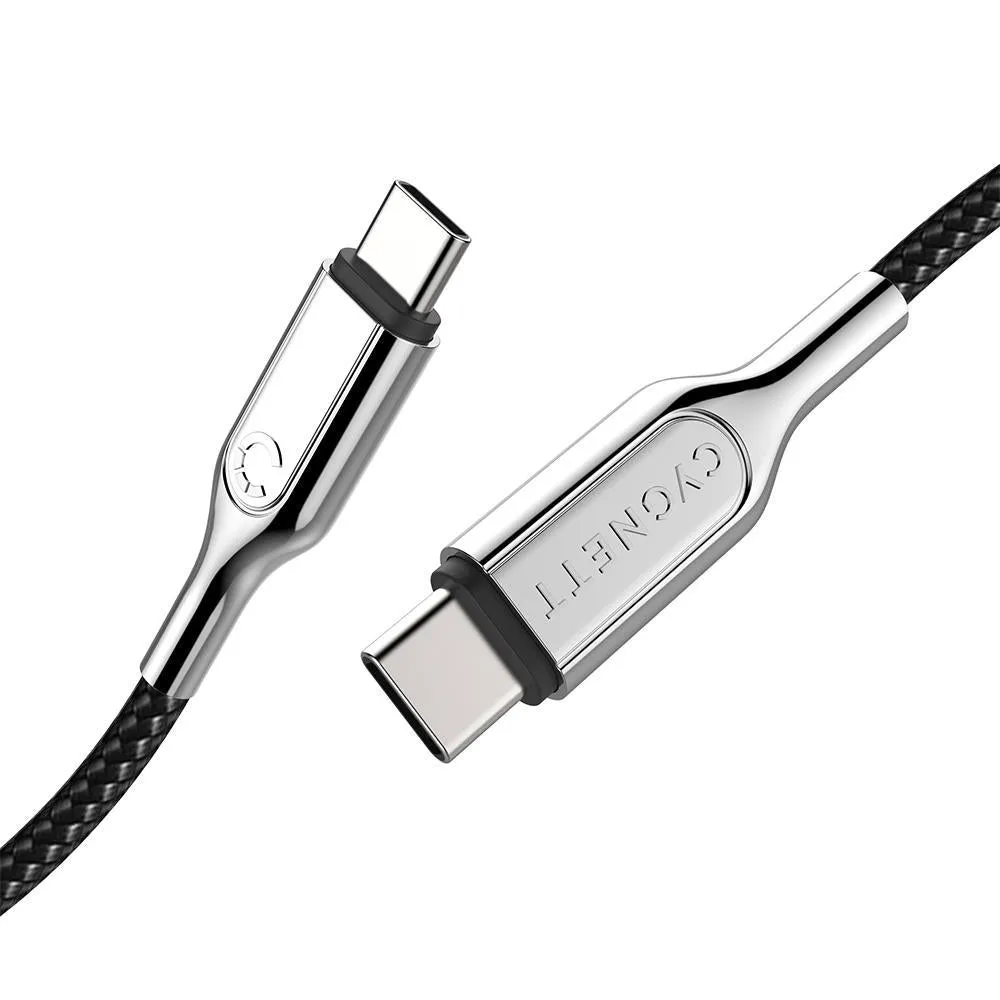 USB-C to USB-C (USB 2.0) Cable - Black 1m