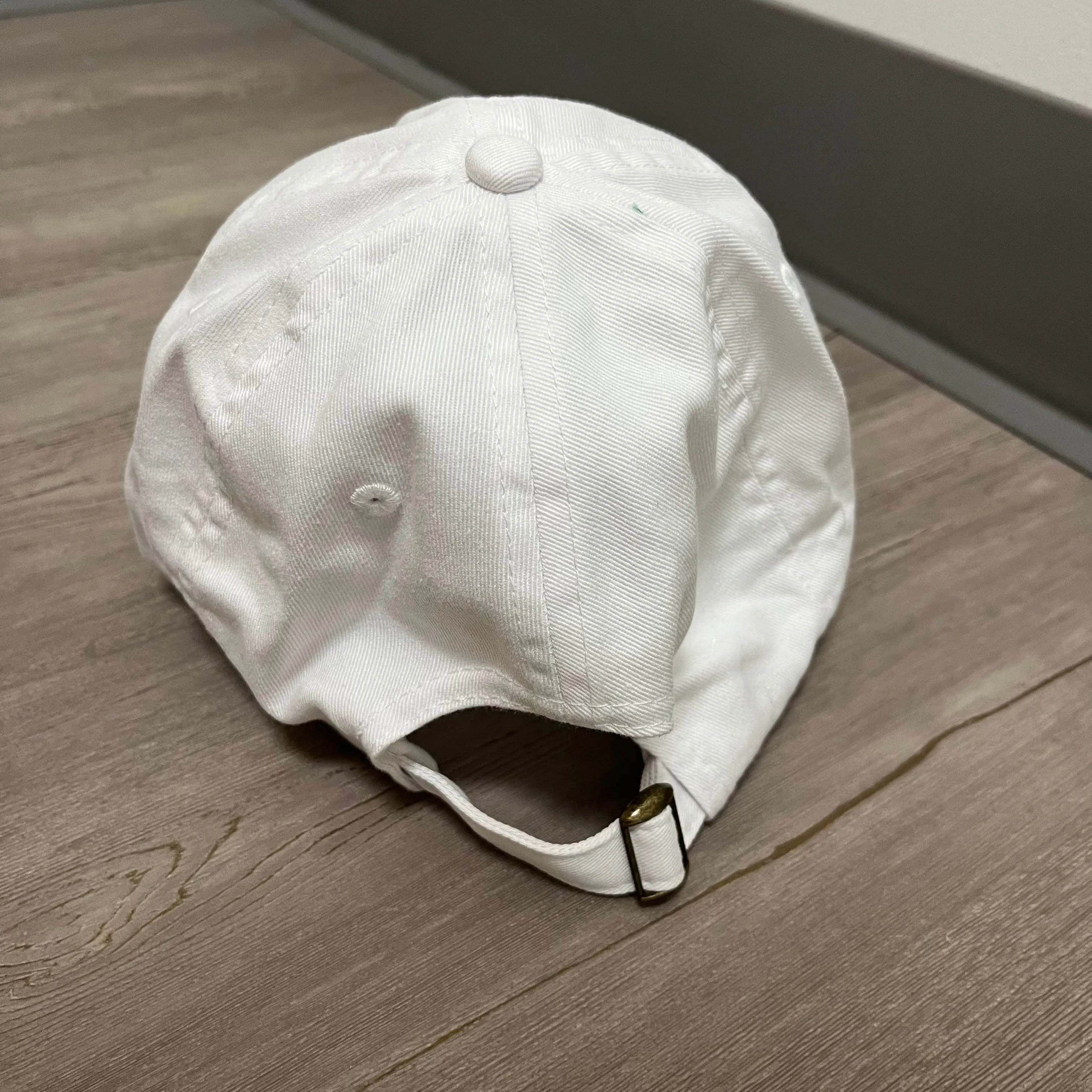 White Block C Hat